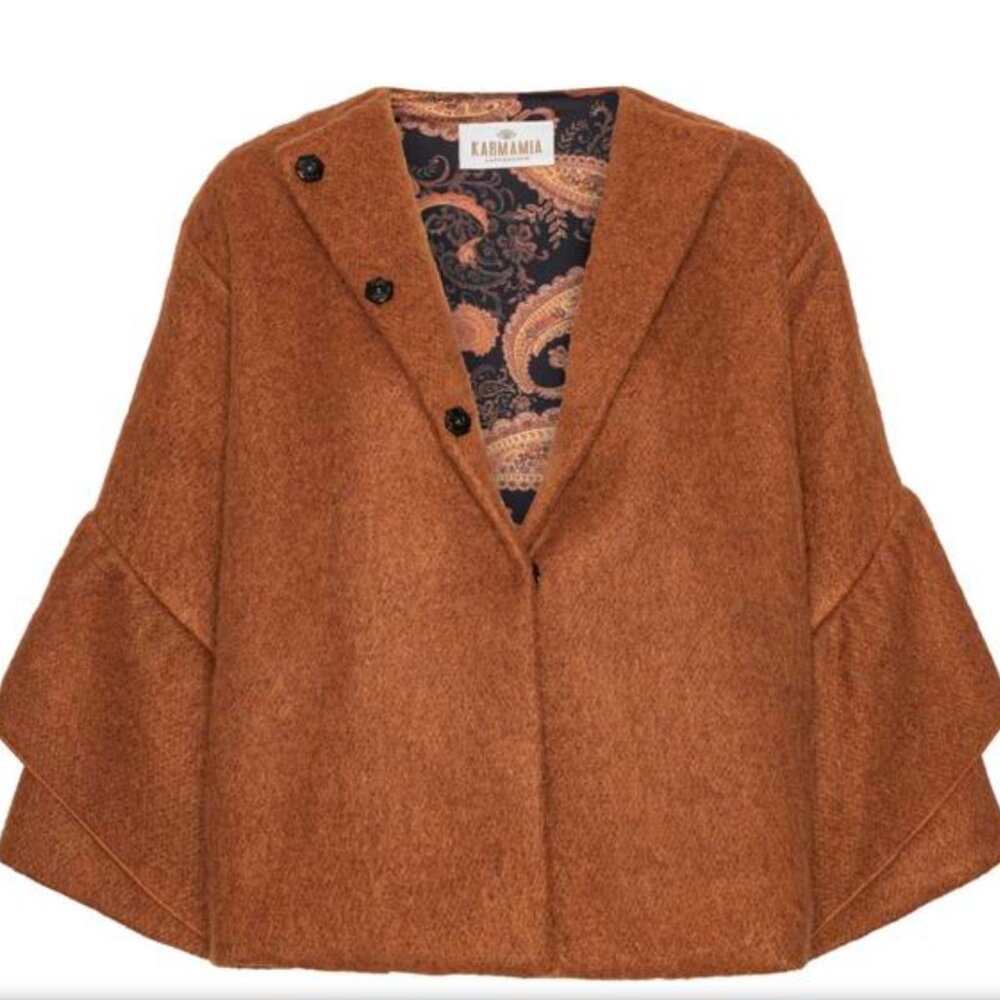 Karmamia Spencer Jacket in copper. Brand new with tags.